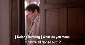 Dead Poets Society: Headmaster Nolan refuses to hear how all the Pritchard pages got ripped out