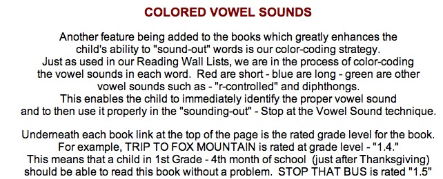 Colored-Vowel-Sounds, Enriched is better than impoverished