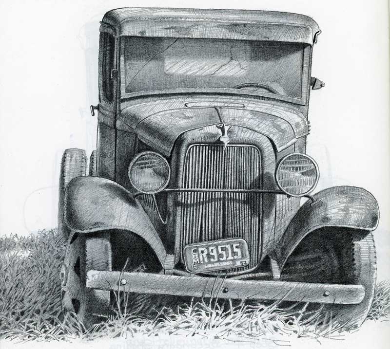 Old Ford by Gene Franks