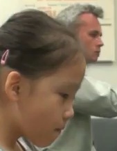 Seven-year-old Tiffany Koo plays duet with Dr Mikhail Korzhev