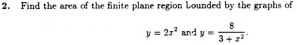 LOFTY MATH: UBC Calculus II exam, Question 2