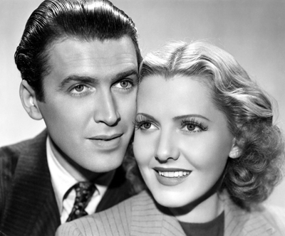 James Stewart and Jean Arthur in Mr Smith Goes to Washington
