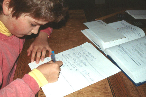 TwelveByTwelve (TBT): Marko keeping his UBC Math 140 homework neat because it is going to be handed in